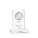 Crystal Globe Award - Elegant Corporate Recognition
