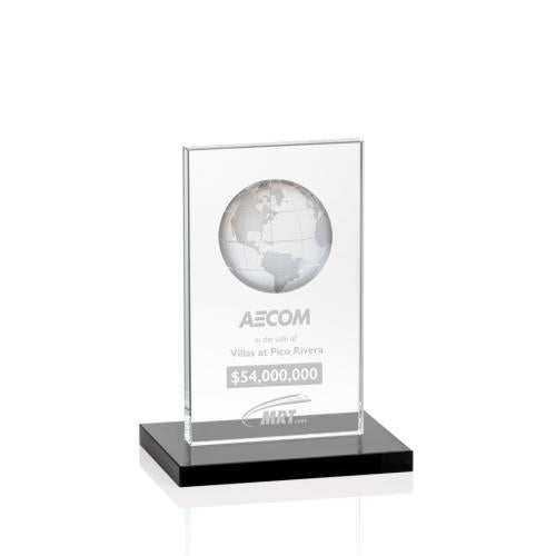 Trophies - Corporate Awards - Globe Awards - Kusak Crystal Brannigan Globe Award