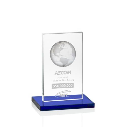 Certainly! Here's a suitable product title:
Blue Crystal Globe Award with Etched Design Trophies - Corporate Awards - Globe Awards - Certainly! Here's a suitable product title:
Blue Crystal Globe Award with Etched Design