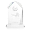 Roslin Crystal Globe Award - Custom Etching