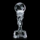 Athena Globe Globes Crystal Award