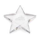 Crystal Star Paperweight with Gift Box