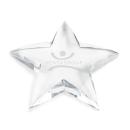 Certainly! Here's a product title for you:

Crystal Star Paperweight - Deep Etch Design
