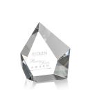 Crystal Facet Paperweight - Elegant Desk Accessory