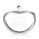 Clear Apple w/ Flat Front & Back
