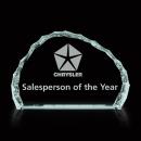 Iceberg Jade Paperweight - Elegant Desk Decor