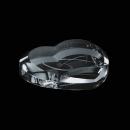 Optical Crystal Heart Paperweight - Customizable