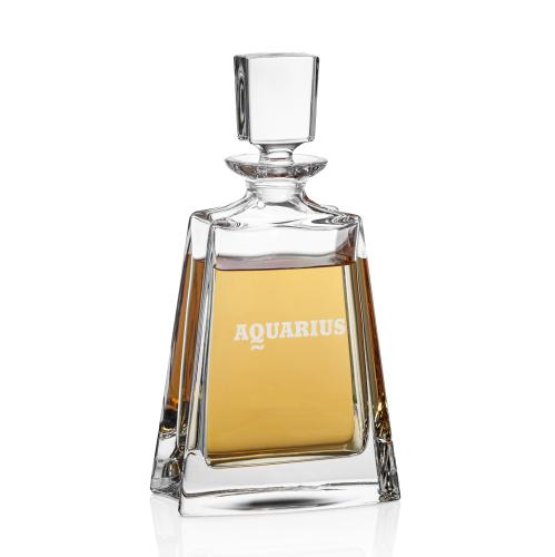 Riddell Crystal Spirits Decanter with Lid Barware Gifts - Decanters - Riddell Crystal Spirits Decanter with Lid