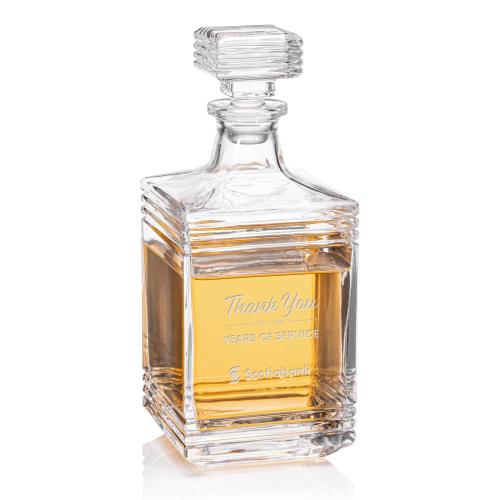 Farmington Crystal Spirits Decanter Barware Gifts - Decanters - Farmington Crystal Spirits Decanter