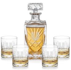 Cavanaugh Crystal Decanter Set - Barware Gifts