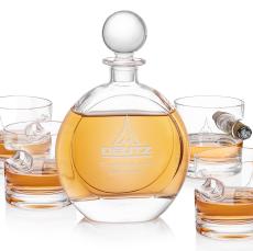 Elegant Bonello Decanter & Havana Glass Set - Barware Gifts