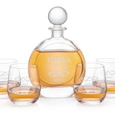 Elegant Bonello Decanter & Glass Set - Barware Gifts