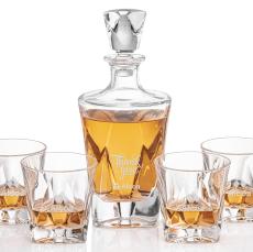 Oakhaven Crystal Decanter Set - Customizable - Decanters
