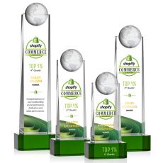 VividPrint Sherbourne Globe Crystal Award - Trophies
