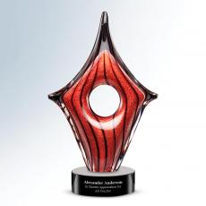 Trophies - Grimaldi Art Glass Award