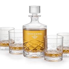 Elegant Durham Crystal Decanter Gift Set - Decanters