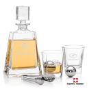 Arcadia Crystal Decanter Set with Ice Balls