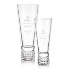 Sure! Here's a suitable product title:  Corsica Crystal Vase â Elegant Award Piece - Championship Trophies