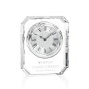 Westford Crystal Clock - Elegant Octagon Design