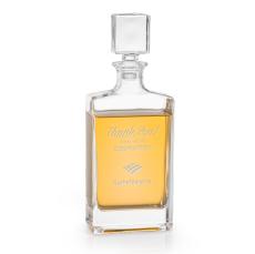 Hallsboro Crystal Spirit Decanter with Lid - Decanters
